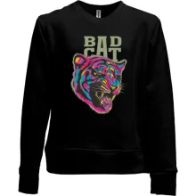 Детский свитшот без начеса Bad Cat