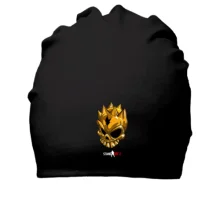 Хлопковая шапка STANDOFF 2 Gold Skull