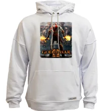 Худі без начосу з обкладинкою гри God of War 2