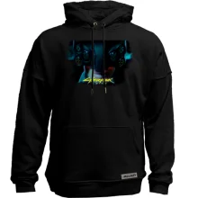 Худі без начосу з дівчиною з Cyberpunk 2077
