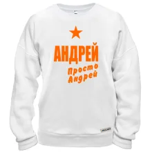 Свитшот Андрей, просто Андрей