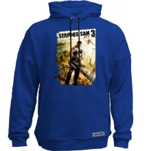 Худі без начосу з постером гри Serious Sam 3