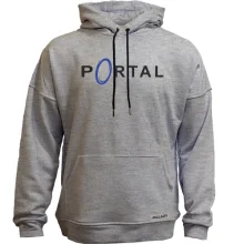 Худі без начосу з логотипом гри Portal