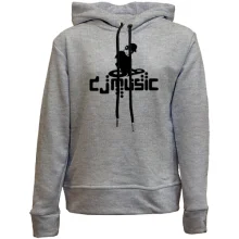Детское худи без начеса DJ Music