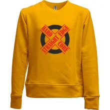 Детский свитшот без начеса Haed core straight edge