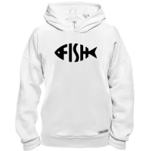 Худи BASE Fish Word