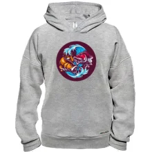 Худи BASE Fishing Yin Yang