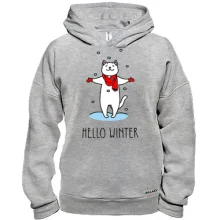 Худи BASE Hello winter
