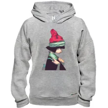 Худи BASE girl in a red hat