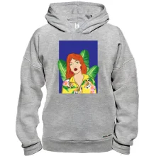 Худи BASE Redhead girl with leaves