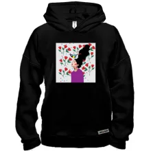 Худи BASE Brunette with bird