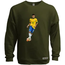 Світшот без начосу з Neymar Brazil