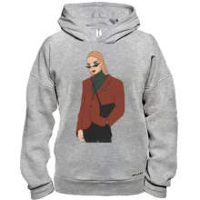 Худи BASE Stylish girl with glasses