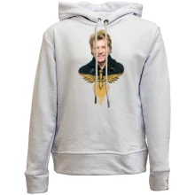Детское худи без начеса Bon Jovi с лого