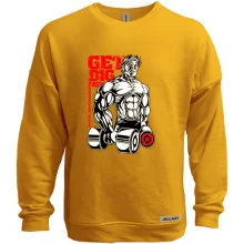 Світшот без начосу для качалки "Get big fast"