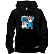 Худи BASE Stitch and unicorn
