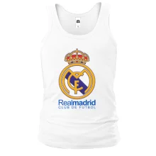 Майка с цветной эмблемой Real Madrid