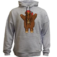 Худі без начосу з написом "Bear Hugs"