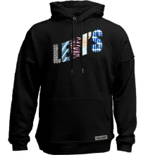 Худі без начосу з розмальованим логотипом Levis