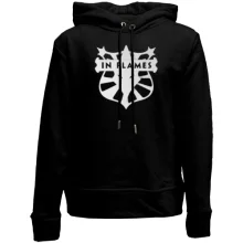 Дитяче худі без начосу In Flames logo