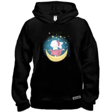 Худи BASE Baby rabbit on the moon