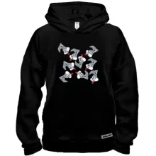 Худи BASE Bugs bunny pattern