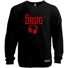 Світшот без начосу з навушниками "dmc drug"