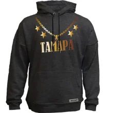 Худи без начеса с золотой цепью и именем Тамара