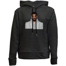 Детское худи без начеса с Drake в пальто