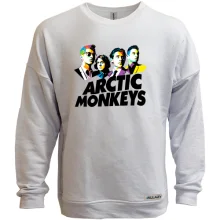 Свитшот без начеса Arctic monkeys (АРТ)