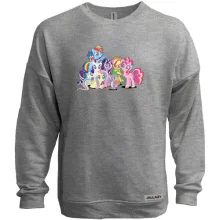 Свитшот без начеса с пони из мультфильма My Little Pony