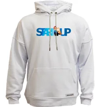 Худи без начеса с надписью "Start Up"