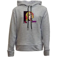 Детское худи без начеса с задумчивым Lil Pump