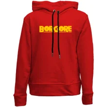 Детское худи без начеса с логотипом "Borgore"