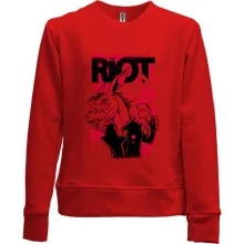 Детский свитшот без начеса Riot