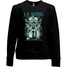 Детский свитшот без начеса la rebel