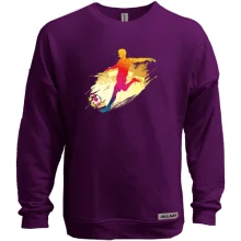 Свитшот без начеса с ярким футболистом (2)