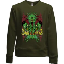 Детский свитшот без начеса Zombie Star