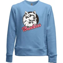 Детский свитшот без начеса Huskies
