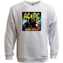 Свитшот без начеса AC/DC Iron Man 2