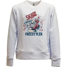 Детский свитшот без начеса freestyler