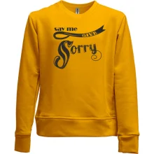 Детский свитшот без начеса say me give sorry