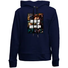 Детское худи без начеса League of Legends в стиле GTA