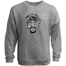 Свитшот без начеса с 2PAC