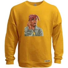 Свитшот без начеса с 2PAC (иллюстрация)