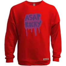 Свитшот без начеса с Asap Rocky