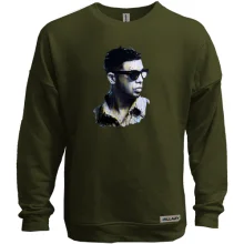 Свитшот без начеса с Drake в очках