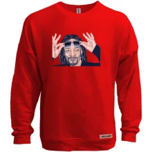 Свитшот без начеса со Snoop Dogg с очками