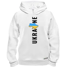 Худи BASE Ukraine (надпись с картой)