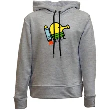 Детское худи без начеса с Doodle Jump